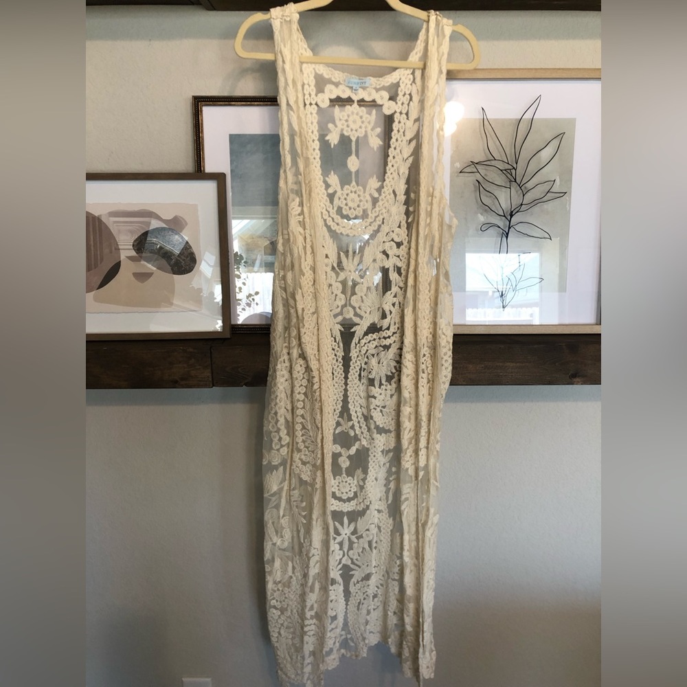 Lace Cardigan Size M